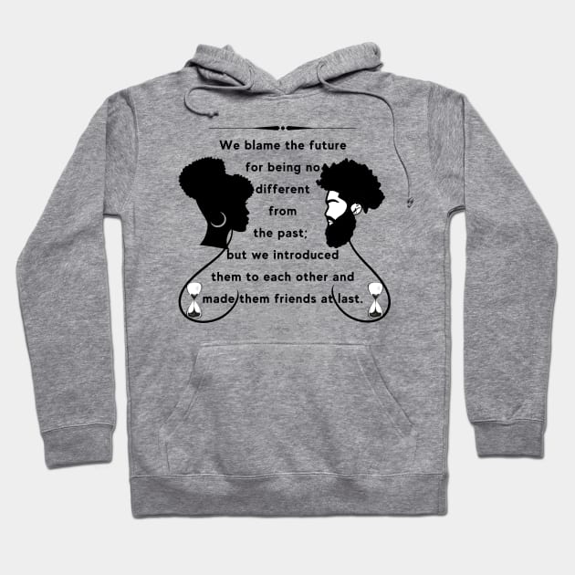 Who To Blame? Hoodie by Tales T-Shirts Tell